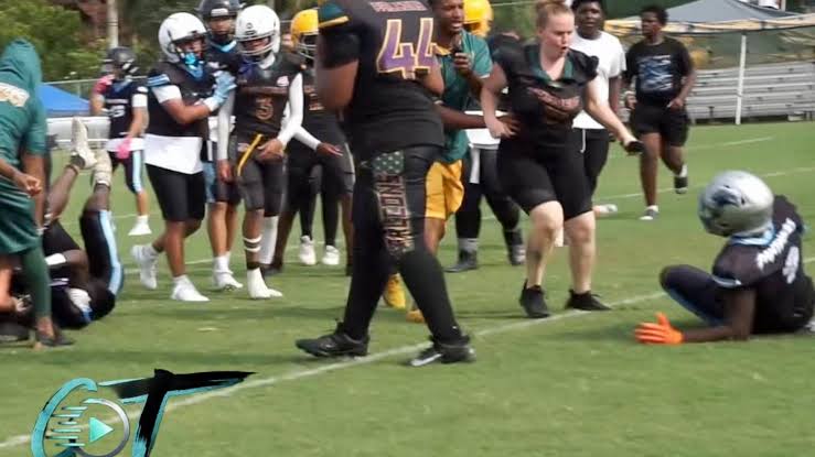Florida woman arrested for allegedly kicking child during youth football game