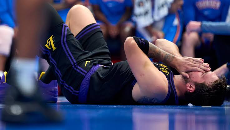Luka Dončić out for remainder of regular season with left hamstring strain
