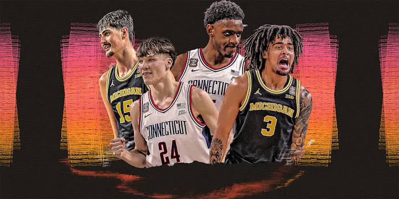 Final Four scores, results: Michigan throttles Arizona in one-sided beatdown, UConn tops Illinois to set up NCAA tournament title game