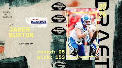 2026 NFL Draft: Packers select Kentucky C/G Jager Burton in fifth round, No. 153 overall