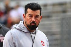 Ohio State coach’s quarterback son commits to Big 10 rival