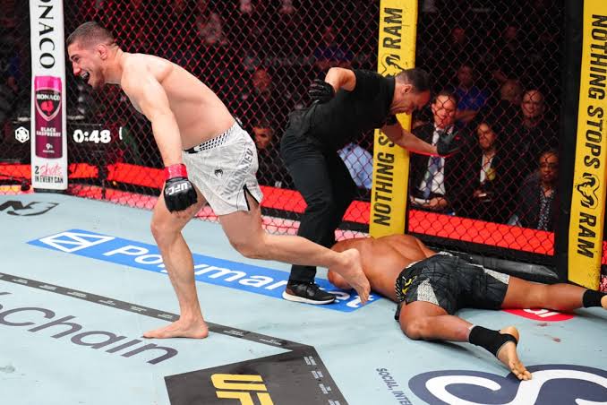 Khamzat Chimaev’s undefeated teammate sleeps opponent in toughest test yet at UFC 328