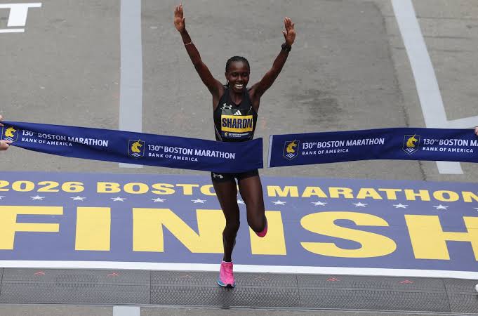 Sharon Lokedi had no idea how fast she was running. It didn’t matter in her second straight Marathon victory.