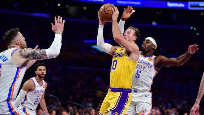 Full injury report for Tuesday's Lakers vs. Thunder Game 1 matchup
