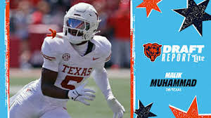 Bears select Texas DB Malik Muhammad 124th overall