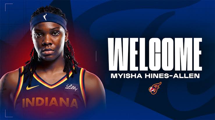 Indiana Fever Sign WNBA Champion Myisha Hines-Allen
