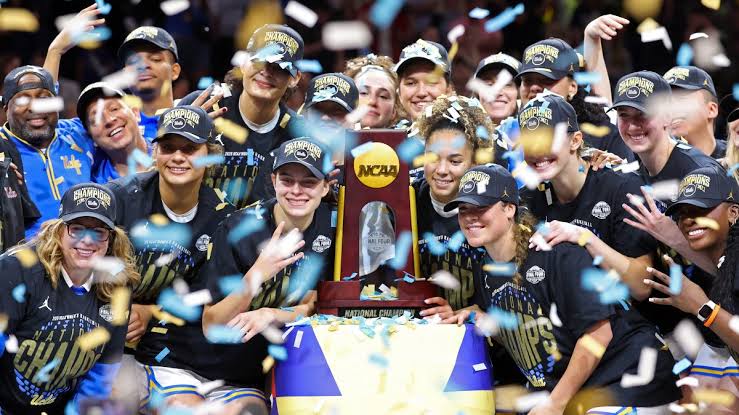 Watch live: UCLA's women's basketball team returns home as national champions