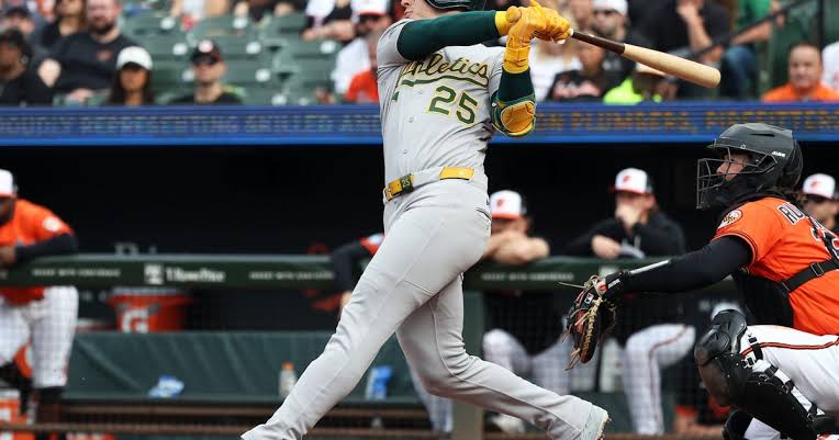 Rooker's 3-run homer, Civale's 5th-inning escape help the A's to 6-2 win over Orioles