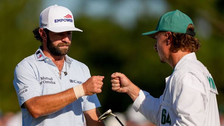 Cameron Young surges at Masters, ties Rory McIlroy for lead