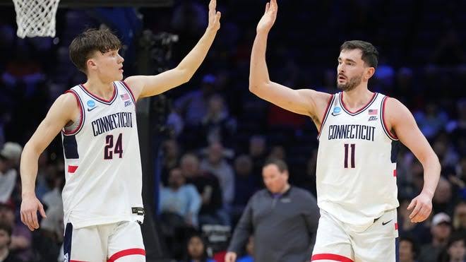 What channel is UConn vs Michigan State basketball today? Time, TV schedule to watch Sweet 16 game