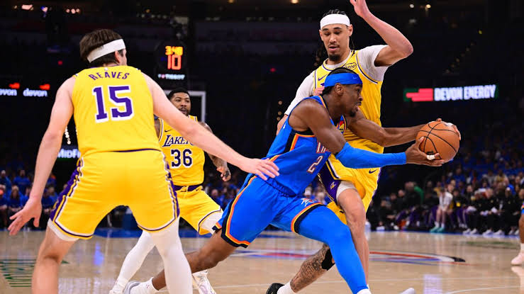Thunder roll past Lakers in Game 1 of West semifinals