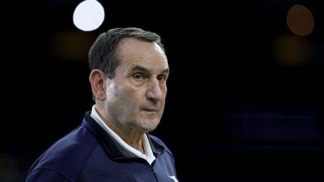 'It was heartbreaking': Former Duke coach Mike Krzyzewski laments Elite 8 loss