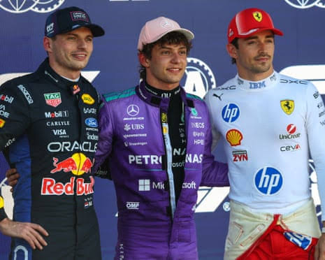 Antonelli beats Verstappen to F1 Miami GP pole as storm threat brings race forward by three hours