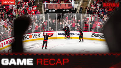 Recap: Martinook Plays Hero As Canes Win Wild Game 2 | Carolina Hurricanes