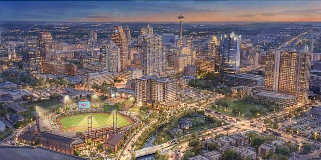 San Antonio Missions release renderings of new downtown ballpark
