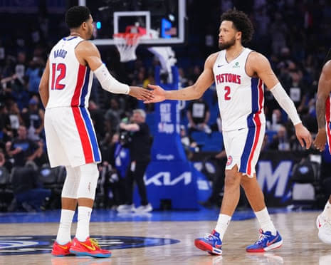 Pistons complete comeback against Magic to win their first NBA playoff series in 18 years