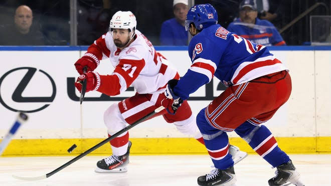 Recap: Red Wings-Rangers kicked off ABC affiliates: Detroit loses, 4-1