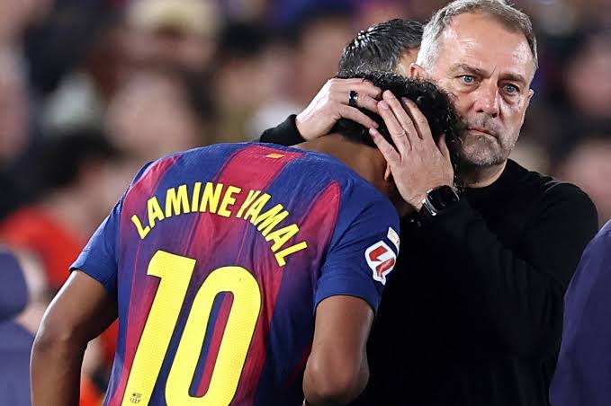 Hansi Flick speaks out on Lamine Yamal and Joao Cancelo injuries after Barcelona beat Celta