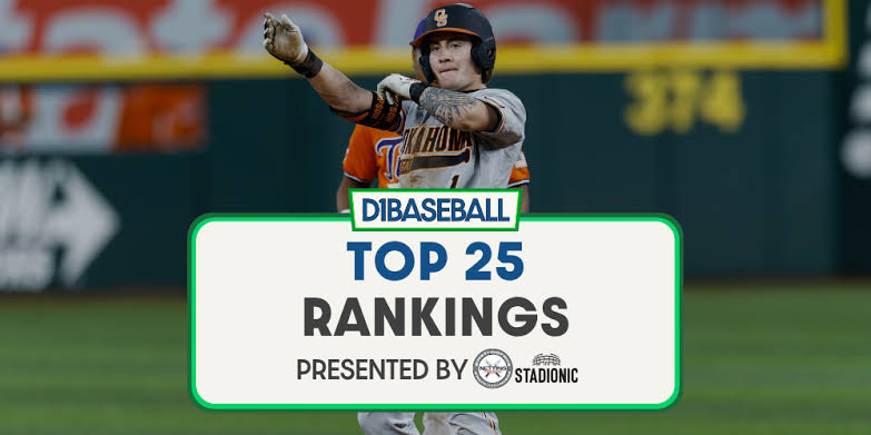 D1Baseball Top 25: UCLA remains No. 1, Oklahoma State and Cincinnati enter