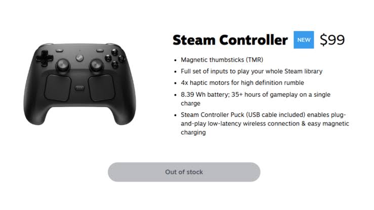 Don’t pay scalper prices for a Steam Controller