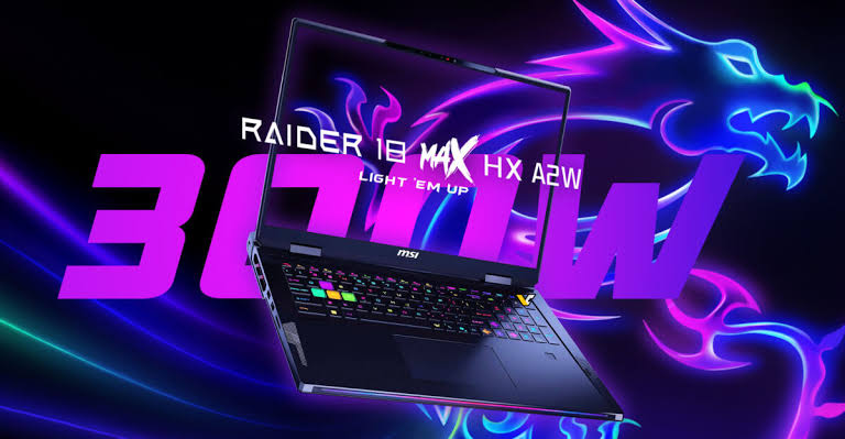 MSI presents its 2026 gaming laptop lineup, Raider Max with up to 290HX Plus and RTX 5090 supports up to 300W TDP