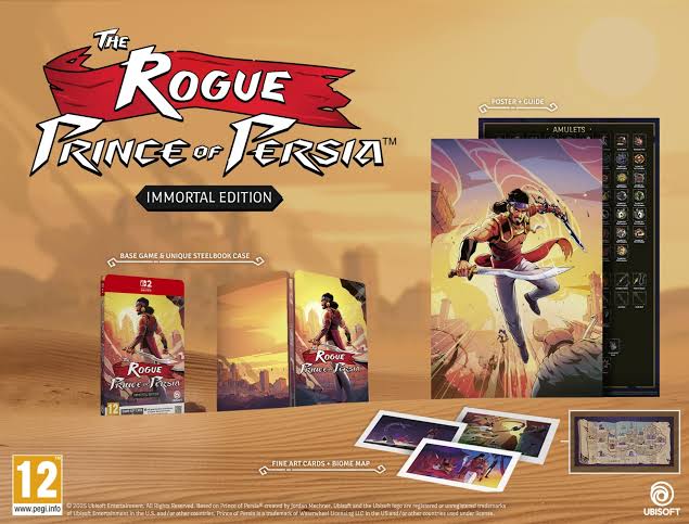 The Rogue Prince Of Persia Physical Release Now Available On Switch 1 & 2