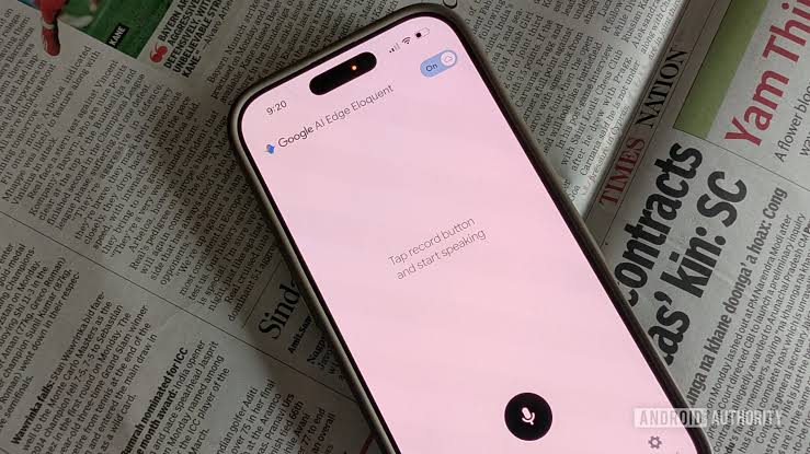 Google just dropped a new dictation app that automatically fixes what you meant to say