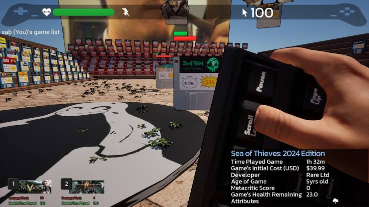 Upcoming Indie Game Forces You Fight Your Steam Backlog