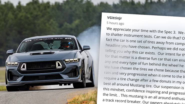 Vaughn Gittin Jr. Accuses Car And Driver Of Using AI After A Negative Review Of His 800 HP Mustang That’s Slower Than A Mustang GT