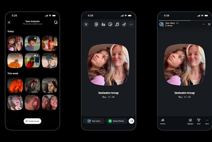 Instagram hits the copy button again with new disappearing Instants photos