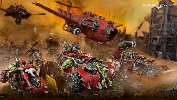 Da Speedwaaagh! begins with two new Ork Detachments