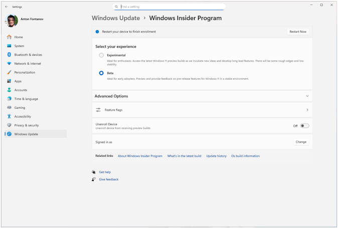 Improving your Windows Insider experience