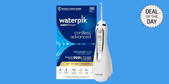 Keep your teeth extra clean with the help of Waterpik’s upgraded water flosser — it’s currently 32% off
