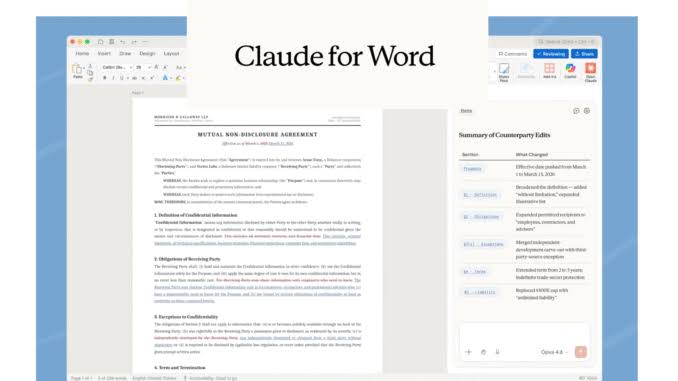 Anthropic Targets Lawyers With Claude For Word
