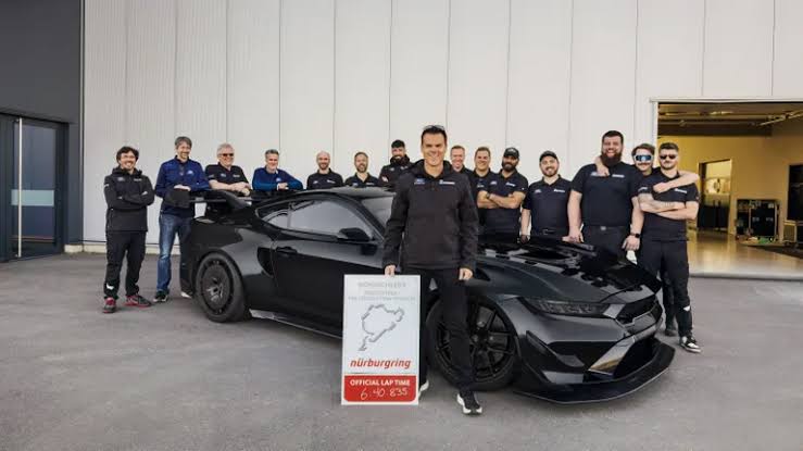 Ford Smashed Its Previous Mustang GTD Nürburgring Time by Over 11 Seconds
