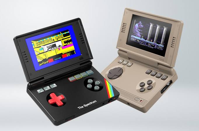The Commodore 64 and ZX Spectrum have been turned into retrofuturistic handhelds