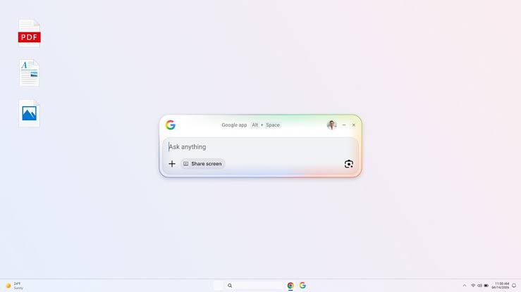 The Google app for desktop is now available for Windows users around the world.