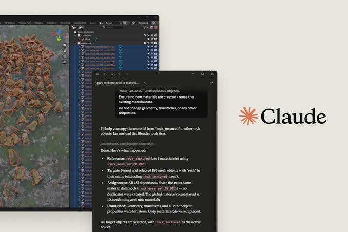 Claude can now plug directly into Photoshop, Blender, and Ableton