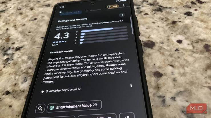 Stop scrolling through hundreds of reviews — Google Play Store now has search