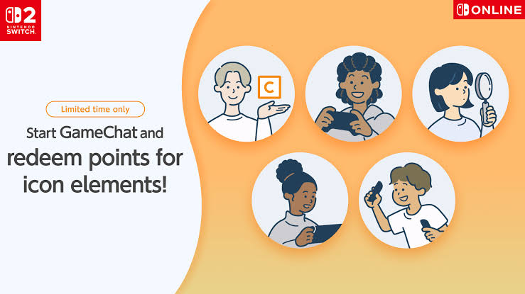 Unlock rewards for starting GameChat—only with Nintendo Switch Online