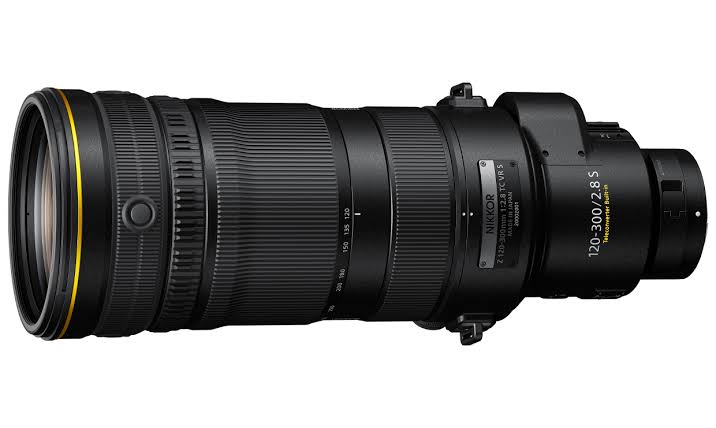 Nikon is developing the NIKKOR Z 120-300mm f/2.8 TC VR S, a telephoto zoom lens with a built-in 1.4x teleconverter