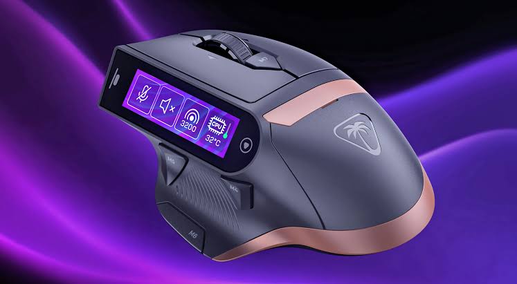 Turtle Beach launches $160 wireless mouse with 2.25-inch touchscreen and 10-hour battery life
