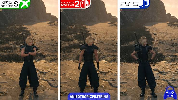 Video: Final Fantasy 7 Rebirth Nintendo Switch 2 vs. PS5 vs. Xbox Series S graphics comparison
