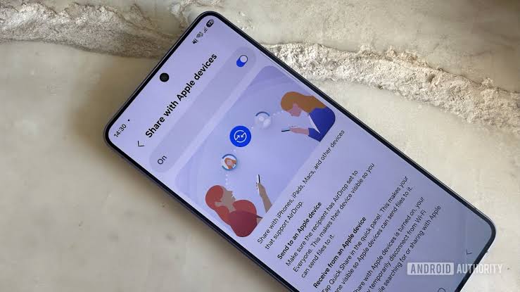 Older Galaxy phones are now getting AirDrop support, but don't celebrate yet