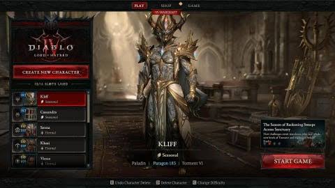 Diablo 4: Lord Of Hatred’s Build Tier List Updated As Paladin And Rogue Rise