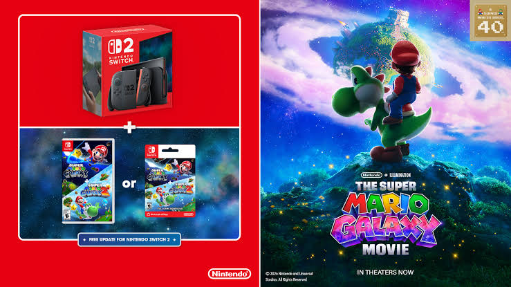 New limited-time offer brings together Nintendo Switch 2 and Super Mario Galaxy + Super Mario Galaxy 2