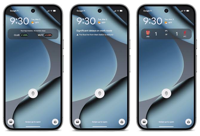 Google Pixel rolls out ‘Transit mode’ and real-time At a Glance commute