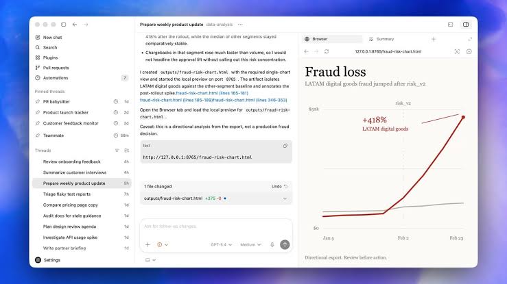 OpenAI's Codex Desktop can run your computer now - and has its own browser