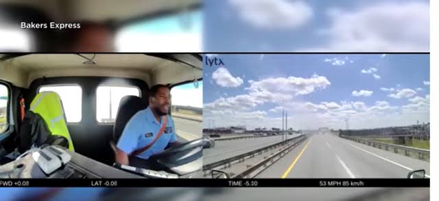 Baltimore bakery truck hit by United Airlines jet on New Jersey Turnpike, video shows
