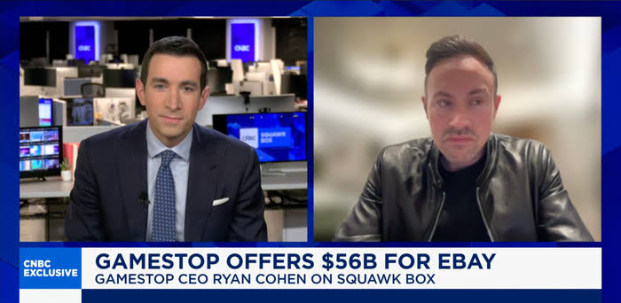 A Visual Breakdown of GameStop CEO Ryan Cohen's Bizarre Interview